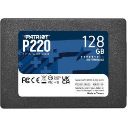Накопичувач SSD Patriot Sata 2.5" 128GB P220 2.5" SATAIII TLC 120 (P220S128G25)