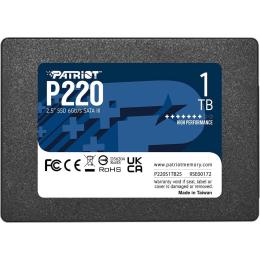 Накопичувач SSD Patriot Sata 2.5" 1TB P220 2.5" SATAIII TLC (P220S1TB25)