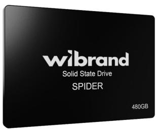 Накопичувач SSD Wibrand Sata 2.5 480GB Spider Bulk 500 512 (WI2.5SSD/SP480GB)