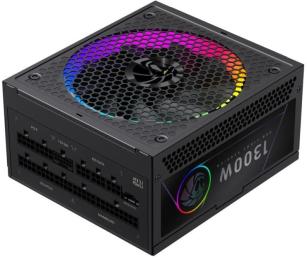 Блок живлення GameMax RGB PRO 1300P 1300W ATX 3.1 80+ Platinum (RGB PRO 1300P) Black
