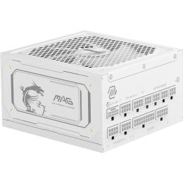 Блок живлення MSI MAG 1000W PCIE5 80+ Gold (MAG A1000GL PCIE5 White)