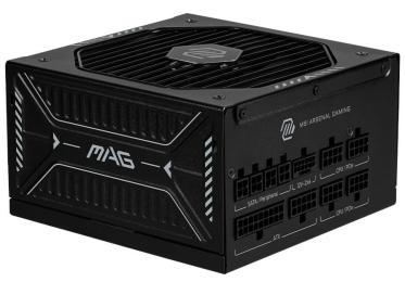 Блок живлення MSI MAG A850GLS 850W ATX 3.1 80+ Gold (MAG A850GLS PCIE5) Black