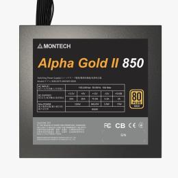 Блок живлення MONTECH 850W ALPHA GOLD II ATX 3.1 OEM 80+ Gold (ALPHA GOLD II 850W) Black