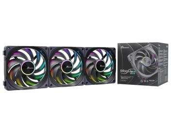 Комплект вентиляторів Seasonic MagFlow ARGB 120 3 in 1 (MAGFLOW-ARGB-3) Black