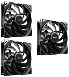 Комплект вентиляторів be quiet! PURE WINGS 3 120mm PWM high-speed 3 шт (BL140)