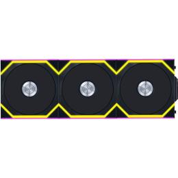 Комплект вентиляторів Lian Li Uni Fan SL WIRELESS 120-3 Black (G99.12SL1W3B.00)