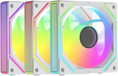 Комплект вентиляторів Ocypus GAMMA F12 UNI WH ARGB 3 IN 1 (GAMMA-F12-WH3AM00U-GL)