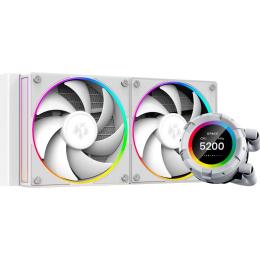 СВО ID-Cooling Space LCD SL240 White (SL240 WHITE)