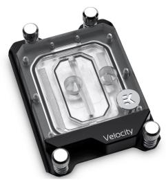 Водоблок EKWB EK-Quantum Velocity sTR4 D-RGB - Nickel + Plexi
