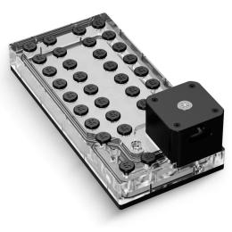 Резервуар для СРО Ekwb EK-QuantumX Loophole Distroplate D5 PWM - Black (3831109908440) (3831109908440)