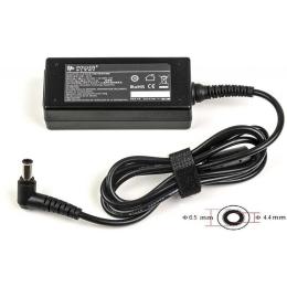 Блок живлення для ноутбука Merlion для ноутбука SONY 19.5V 4.7A (90 Вт) штекер 6.5*4.4мм, длина 0,9м + кабель пита (LSONY90 / 19-6,5*4,4)