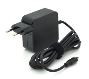 Блок живлення для ноутбука Merlion для ноутбука ASUS 45W штекер Type-C, длина 0,9м + кабель питания (LAS45 / Type-C)