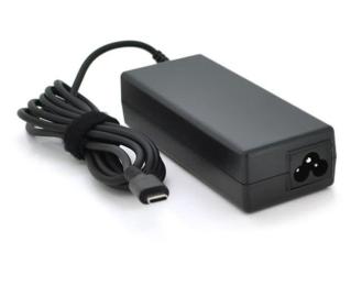 Блок живлення для ноутбука Merlion для ноутбука HP 90W штекер Type-C, длина 0,9м + кабель питания (LHP90 / Type-C)