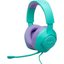 Накладні навушники JBL Quantum 100M2 Cyan (JBLQTUM100M2CYN)