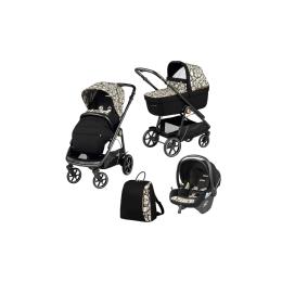 Дитяча коляска Peg-Perego 3 в 1 Veloce Lounge Grafic Gold (PACK-VEL31LG000002)