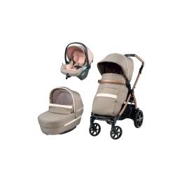 Дитяча коляска Peg-Perego 3в1 Book Lounge Mon Amour (PACK-BOOK31LG00011)