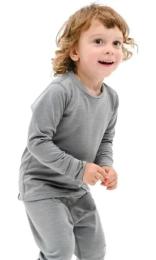 Термофутболка Turbat Yeti Top Kids cloudburst grey - 116 - темно-сірий