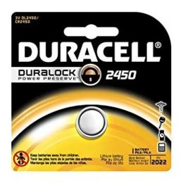 Батарейка таблетка DL2450/CR2450 Duracell блістер (1шт)