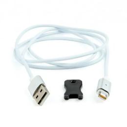 Дата-кабель Cablexpert 1m USB(тато) - Lightning(тато) White