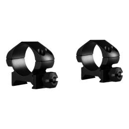 Кільця Hawke Precision Steel 1(25.4) Low. Сталь. Weaver