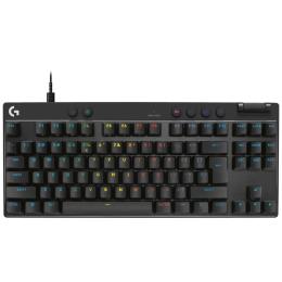 Клавіатура Logitech G PRO X TKL RAPID Wired Gaming Linear USB EMEA28i-935 Black (Eng/Ukr) (L920-013233)