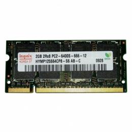 Оперативна память Hynix HYMP125S64CP8-S6 2 GB SO-DIMM DDR2 800 MHz для ноутбука