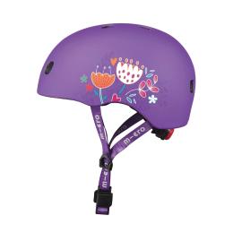 Велосипедний шолом Micro AC2137BX Purple (48-53 cm, S)
