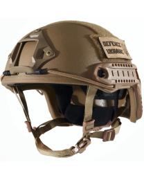 Шолом тактичний Infinity Койот NIJ IIIA (44mm) L