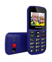 Кнопковий телефон Sigma mobile Comfort 50 Easy Blue (4827798585238) (Вживаний)