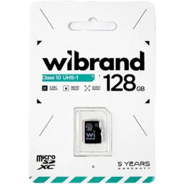 Карта памяті Wibrand microSDXC 128GB Class 10 (WICDHU1/128GB)