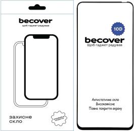 Захисне скло BeCover для Tecno Spark 30C 4G/5G 10D Black (BC_712725)