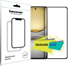 Захисне скло BeCover для Realme C75 Black (713034)
