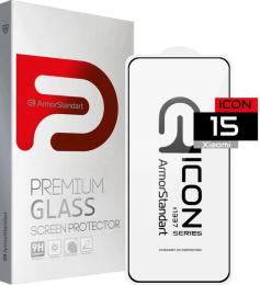 Захисне скло ArmorStandart Icon для Xiaomi 15 Black (ARM82379)