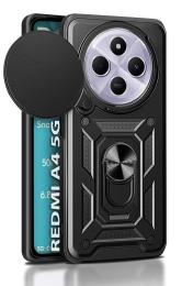 Чохол-накладка BeCover Military для Xiaomi Redmi A4 5G Black (712875)