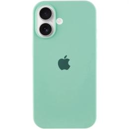 Чохол-накладка EpiK Silicone Case Full Protective (AA) для Apple iPhone 16 Plus (6.7) Turquoise