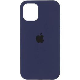 Чохол-накладка EpiK Silicone Case Full Protective (AA) для Apple iPhone 16 Pro Max (6.9) Midnight Blue