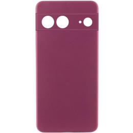 Чохол-накладка Lakshmi Silicone Cover Full Camera (AAA) для Google Pixel 7a Plum
