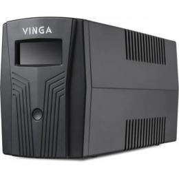 Джерело безперебійного живлення Vinga LCD 1200VA plasti