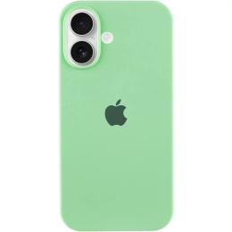 Чохол-накладка EpiK Silicone Case Full Protective (AA) для Apple iPhone 16 Plus (6.7) Pistachio