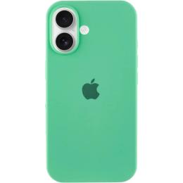 Чохол-накладка EpiK Silicone Case Full Protective (AA) для Apple iPhone 16 Plus (6.7) Spearmint