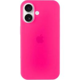 Чохол-накладка EpiK Silicone Case Full Protective (AA) для Apple iPhone 16 Plus (6.7) Barbie Pink