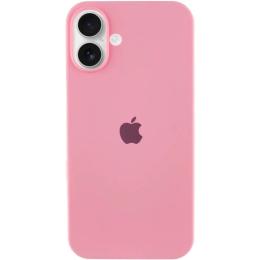 Чохол-накладка EpiK Silicone Case Full Protective (AA) для Apple iPhone 16 Plus (6.7) Light Pink