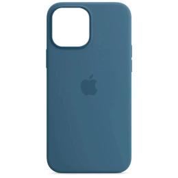 Чохол-накладка EpiK Silicone Case Full Protective (AA) для Apple iPhone 16 Plus (6.7) Blue Jay