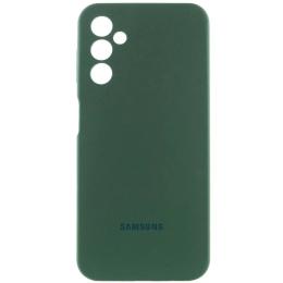 Чохол-накладка Lakshmi Silicone Cover Full Camera (AAA) with Logo для Samsung Galaxy A26 5G Cyprus Green