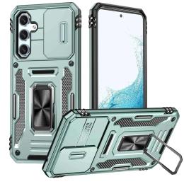 Чохол-накладка EpiK Camshield Army Ring для Samsung Galaxy A36 5G/A56 5G Light Green