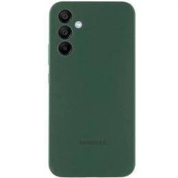 Чохол-накладка Lakshmi Silicone Cover Full Camera (AAA) with Logo для Samsung Galaxy A56 Cyprus Green