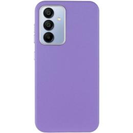 Чохол-накладка EpiK Leather Case Metal Buttons для Samsung Galaxy S23 FE Light Purple