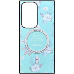 Чохол-накладка EpiK Soft Secret Garden with MagFit для Samsung Galaxy S25 Ultra Mint (00000075998_3)