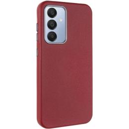 Чохол-накладка EpiK Leather Case Metal Buttons для Samsung Galaxy S24 Ultra Red (00000076071_5)