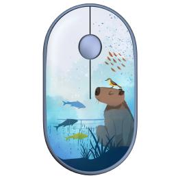 Мишка 2E MF300 CAPYBARA WL BT Blue SWIM Silent
